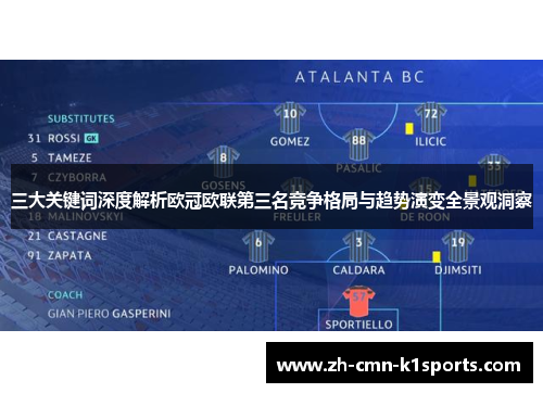 三大关键词深度解析欧冠欧联第三名竞争格局与趋势演变全景观洞察