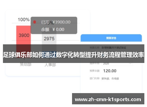 足球俱乐部如何通过数字化转型提升财务流程管理效率 足球俱乐部如何通过数字化转型提升财务流程管理效率